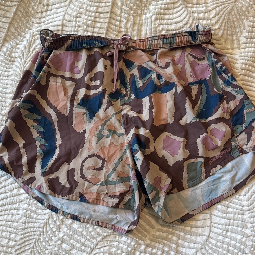Patagonia High Waist Patterned Women's Shorts